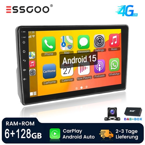 Autoradio 128g android - 10",
