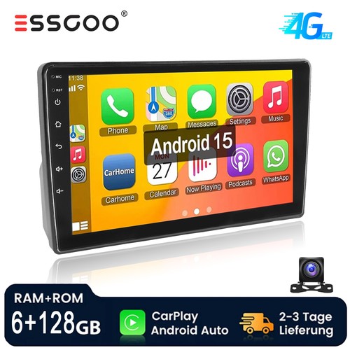 Autoradio 128gb android - autoradio, 6+128gb