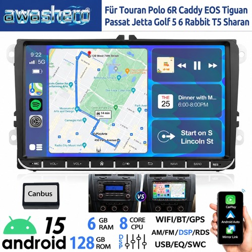 Autoradio 128g android 15 - autoradio, 6+128g