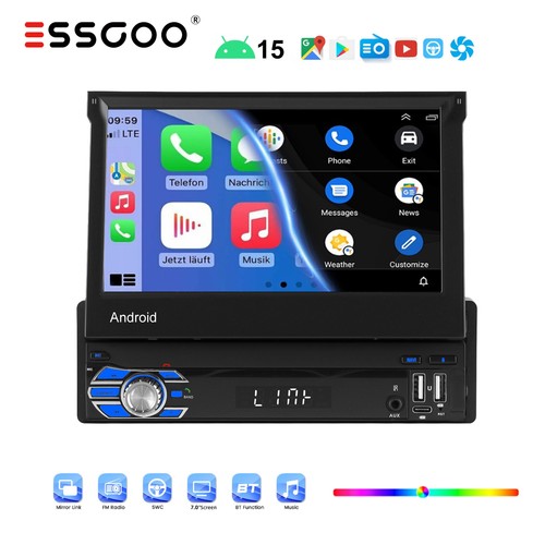 Autoradio dab 128gb android - dab+, 6+128gb