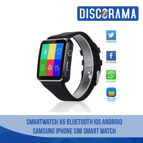 Smartwatch bluetooth ios - x6,